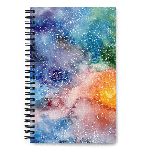 Universe 2 | Ilchibuko Energy Art | Spiral Notebook