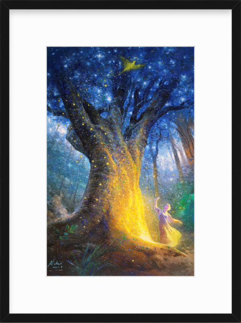 Forest of Dancing Souls framed paper print front view