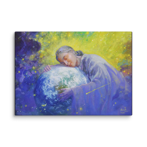 Mago — Mother Earth | Al Choi Energy Art | Unframed Canvas Print