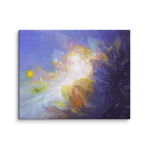Bokbon — Return to the Source | Al Choi Energy Art | Unframed Canvas Prints