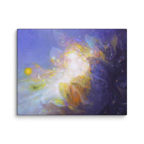Bokbon — Return to the Source | Al Choi Energy Art | Unframed Canvas Prints