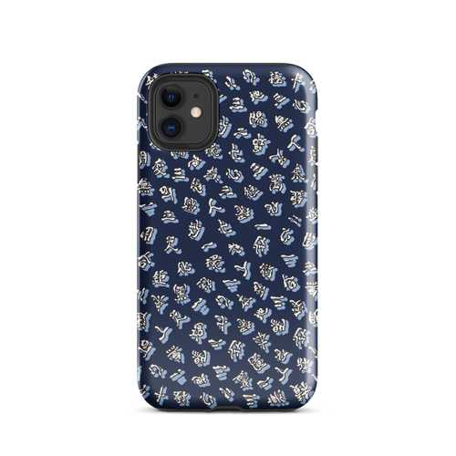 Funky Chun Bu Kyung | Navy | Tough Case for iPhone®