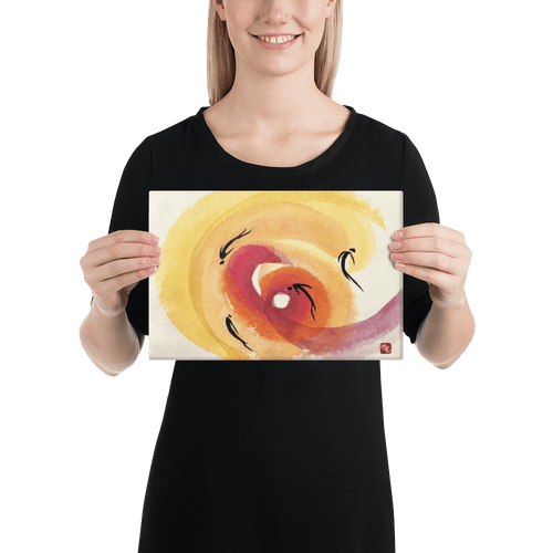 Flow | Life In Motion Series | Manwol Energy Art | Unframed Canvas Print Flow | Life In Motion Series | Manwol Energy Art | Unframed Canvas Print