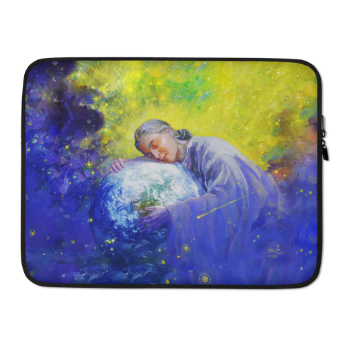 Mago Mother Earth Al Choi Energy Art Laptop Sleeve