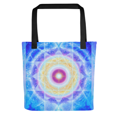 LifeParticle Sun Tote Bag - Al Choi Energy Art
