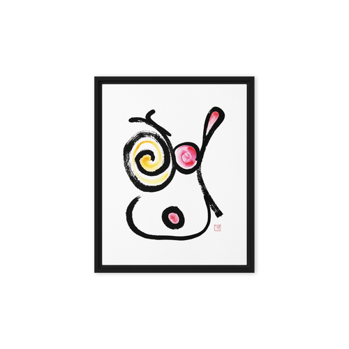 Energy art talisman for confidence side profile