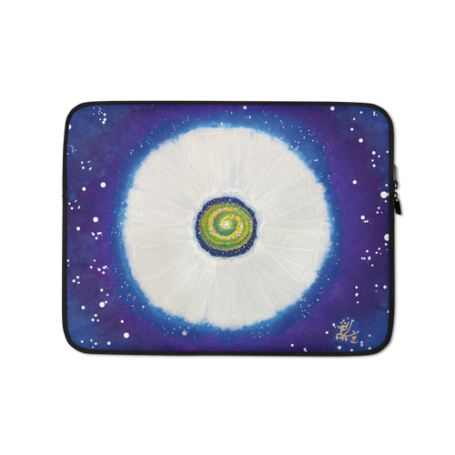 Flower of the Universe #16 Laptop Sleeve by Jisu Han