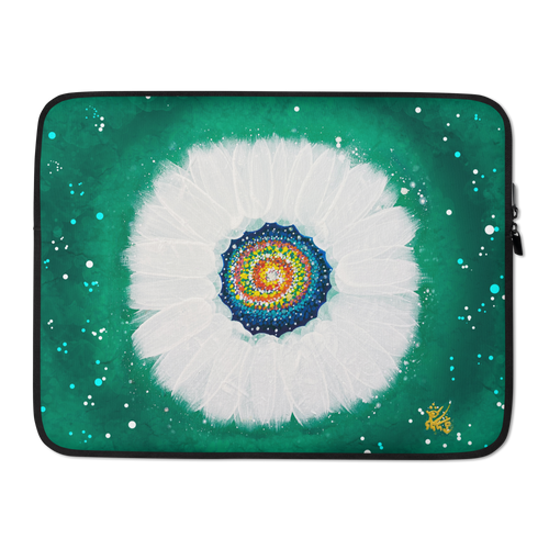 Flower of the Universe #19 Laptop Sleeve with Jisu Han