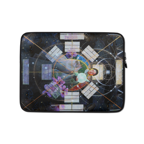 Sacred Mother of Ancient Korea Laptop Sleeve by Al Choi