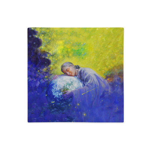 Mago — Mother Earth Premium Pillow Case by Al Choi