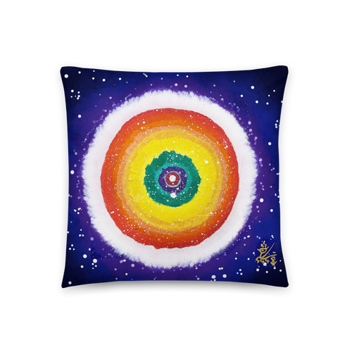 Light of Life #11 Throw Pillow by Jisu Han