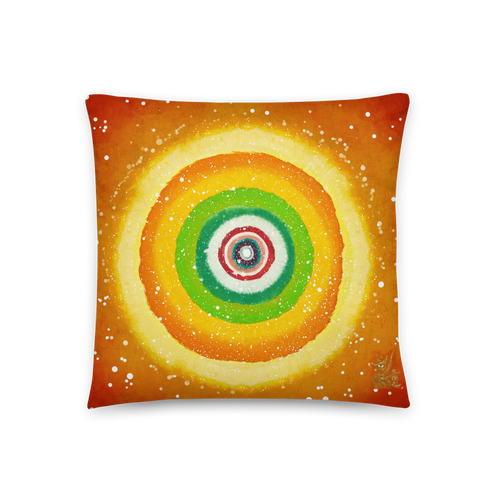 Light of Life #10 Throw Pillow by Jisu Han