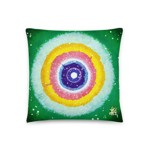 Light of Life #8 Throw Pillow by Jisu Han