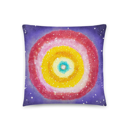 Light of Life #1 Throw Pillow by Jisu Han