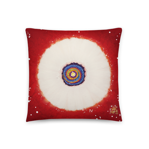 Flower of the Universe #15 Throw Pillow by Jisu Han Flower of the Universe #15 Throw Pillow by Jisu Han