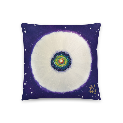 Flower of the Universe #10 Throw Pillow by Jisu Han Flower of the Universe #10 Throw Pillow by Jisu Han