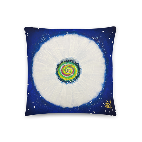 Flower of the Universe #9 Throw Pillow by Jisu Han Flower of the Universe #9 Throw Pillow by Jisu Han