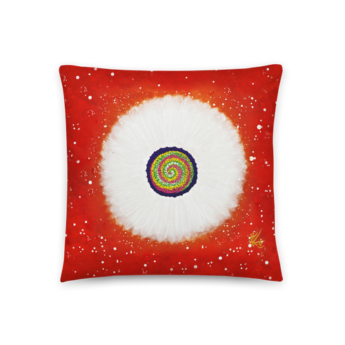 Flower of the Universe #6 Throw Pillow by Jisu Han Flower of the Universe #6 Throw Pillow by Jisu Han