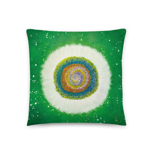 Flower of the Universe #2 Throw Pillow by Jisu Han Flower of the Universe #2 Throw Pillow by Jisu Han
