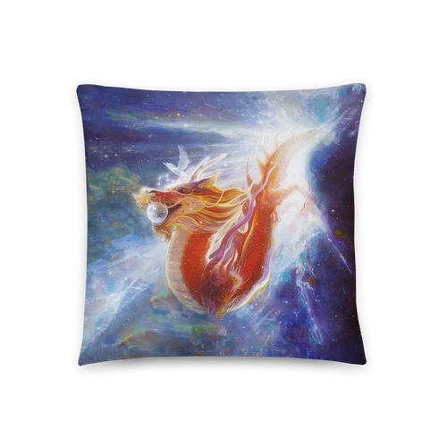 Red Dragon Throw Pillow by Al Choi Red Dragon Throw Pillow by Al Choi