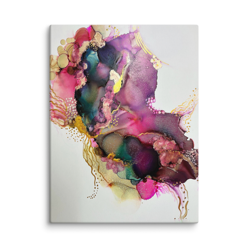IN BLOOM by Rebecca Bond Unframed Canvas Print