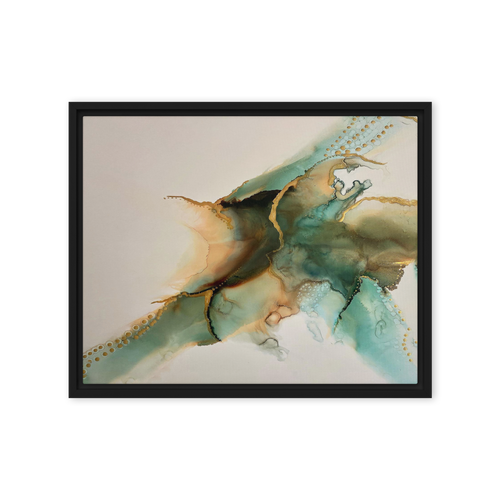 FLIGHT by Rebecca Bond Framed Canvas Print