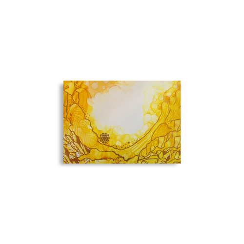 SOLAR PLEXUS CHAKRA by Rebecca Bond Unframed Paper Print