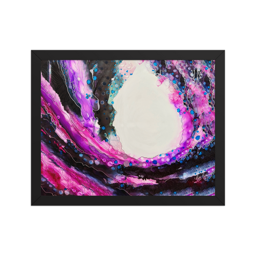 BEYOND THE PERIPHERY by Rebecca Bond Framed Paper Print