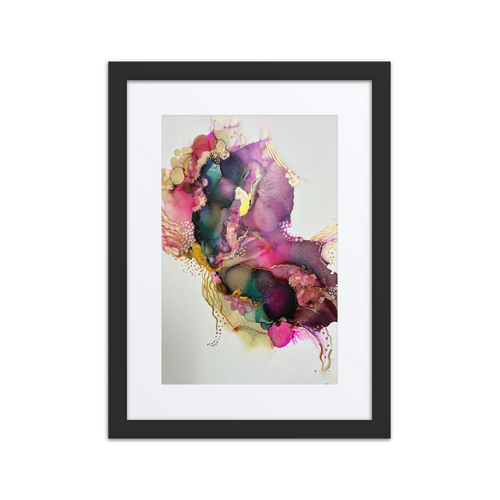 IN BLOOM by Rebecca Bond Framed Paper Print with Mat IN BLOOM by Rebecca Bond Framed Paper Print with Mat
