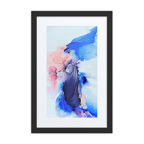 LEVITATE by Rebecca Bond Framed Paper Print with Mat LEVITATE by Rebecca Bond Framed Paper Print with Mat
