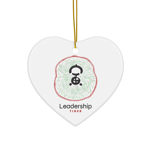 TIGER Zodiac Animals Energy Art by Manwol Ceramic Ornament