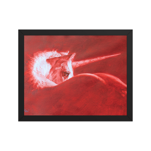 Longing | Al Choi Energy Art | Framed Paper Print