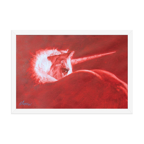 Longing | Al Choi Energy Art | Framed Paper Print