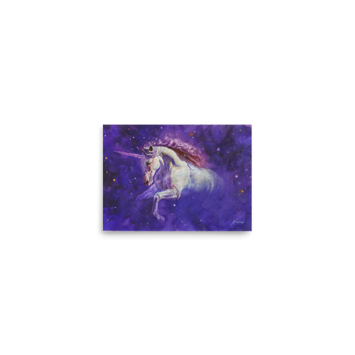 A Star Emerging from the Darkness | Al Choi Energy Art | Unframed Paper Print