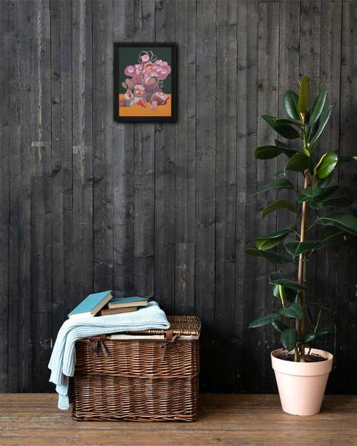  Blessings Upon Blessings #7 - Energy Art by Meekyung Shin - Framed Canvas Print