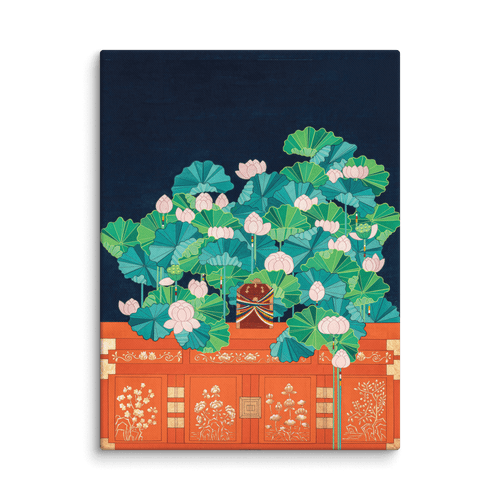 On What Has Been Lost - Energy Art by Meekyung Shin - Unframed Canvas Print