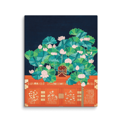 On What Has Been Lost - Energy Art by Meekyung Shin - Unframed Canvas Print