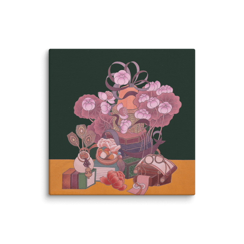 Blessings Upon Blessings #7 - Energy Art by Meekyung Shin - Unframed Canvas Print 