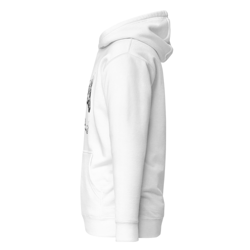 HORSE INK PAINTING 8 by Al Choi Unisex Premium Pullover Hoodie