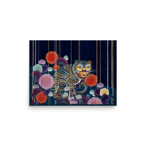 The Cycle of Life - Energy Art by Meekyung Shin - Unframed Paper Print