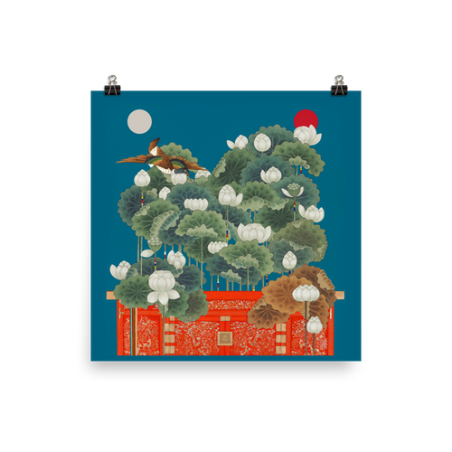 Magic in a Dream - Energy Art by Meekyung Shin - Unframed Paper Print