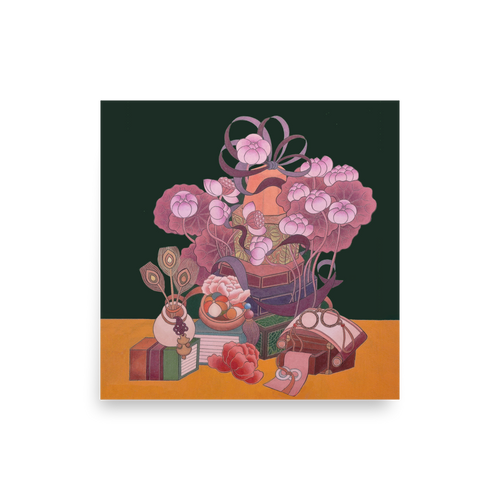 Blessings Upon Blessings  #7 - Energy Art by Meekyung Shin - Unframed Paper Print