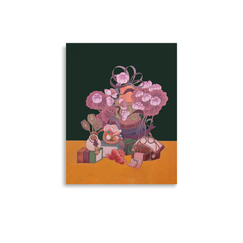 Blessings Upon Blessings  #7 - Energy Art by Meekyung Shin - Unframed Paper Print