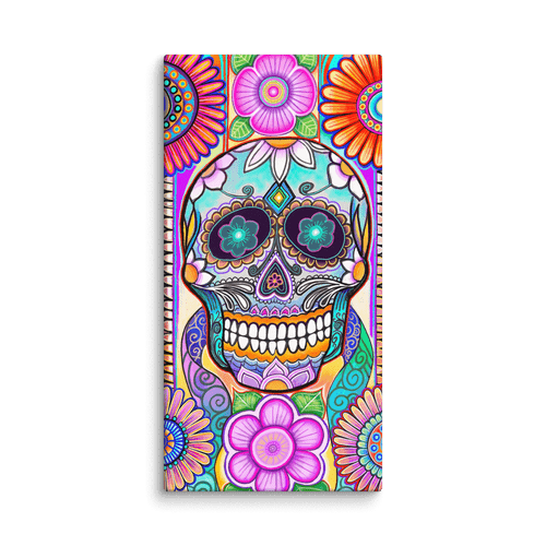 Day of the Dead - Energy Art by Matthew Smith - Unframed Canvas Print