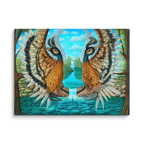 Guardians 2 - Energy Art by Matthew Smith - Unframed Canvas Print