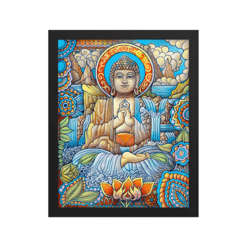 Elements - Energy Art by Matthew Smith - Framed Paper Print