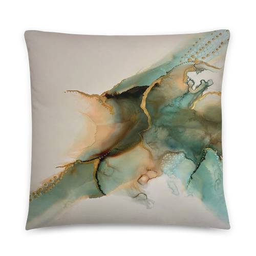 Flight Throw Pillow by Rebecca Bond