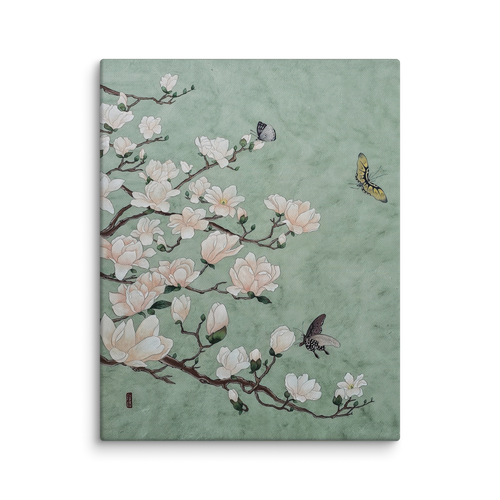 Radiant Being - Energy Art by Yesang Lee - Unframed Canvas Print