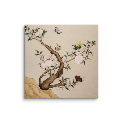 The Connection of the Center - Energy Art by Yesang Lee - Unframed Canvas Print