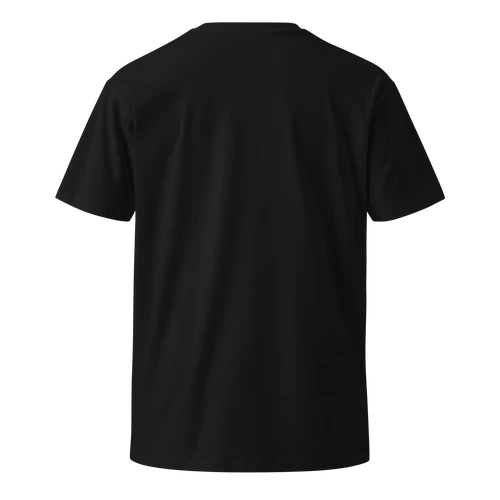 WHERE NIGHT AND DAY COEXIST Unisex Premium Cotton T-shirt Energy Art by Meekyung Shin - Dark